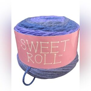 Premier Yarns Sweet Roll Yarn Cake BlackBerry Swirl 1047-07 5 oz / 245 Yards NEW